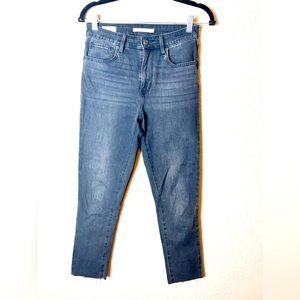 Levis 721 black High Rise Skinny jeans